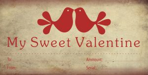 Gift Certificate / Valentinovo